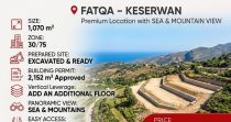 Shovel-Ready Investment Land for Sale in Fatqa – Keserwan