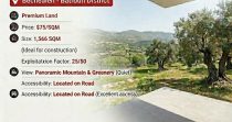 1,566 Sqm Prime Land for Sale in Bechealeh – Batroun