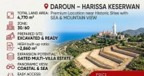 Investment Land for Sale in Daroun-Harissa – Keserwan